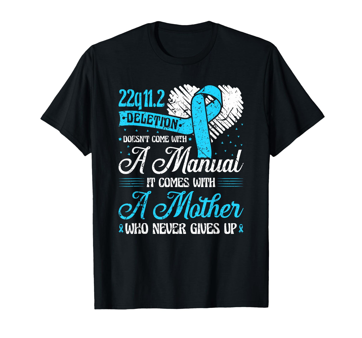 22q11.2 Deletion DiGeorge Syndrome Awareness Ribbon T-Shirt