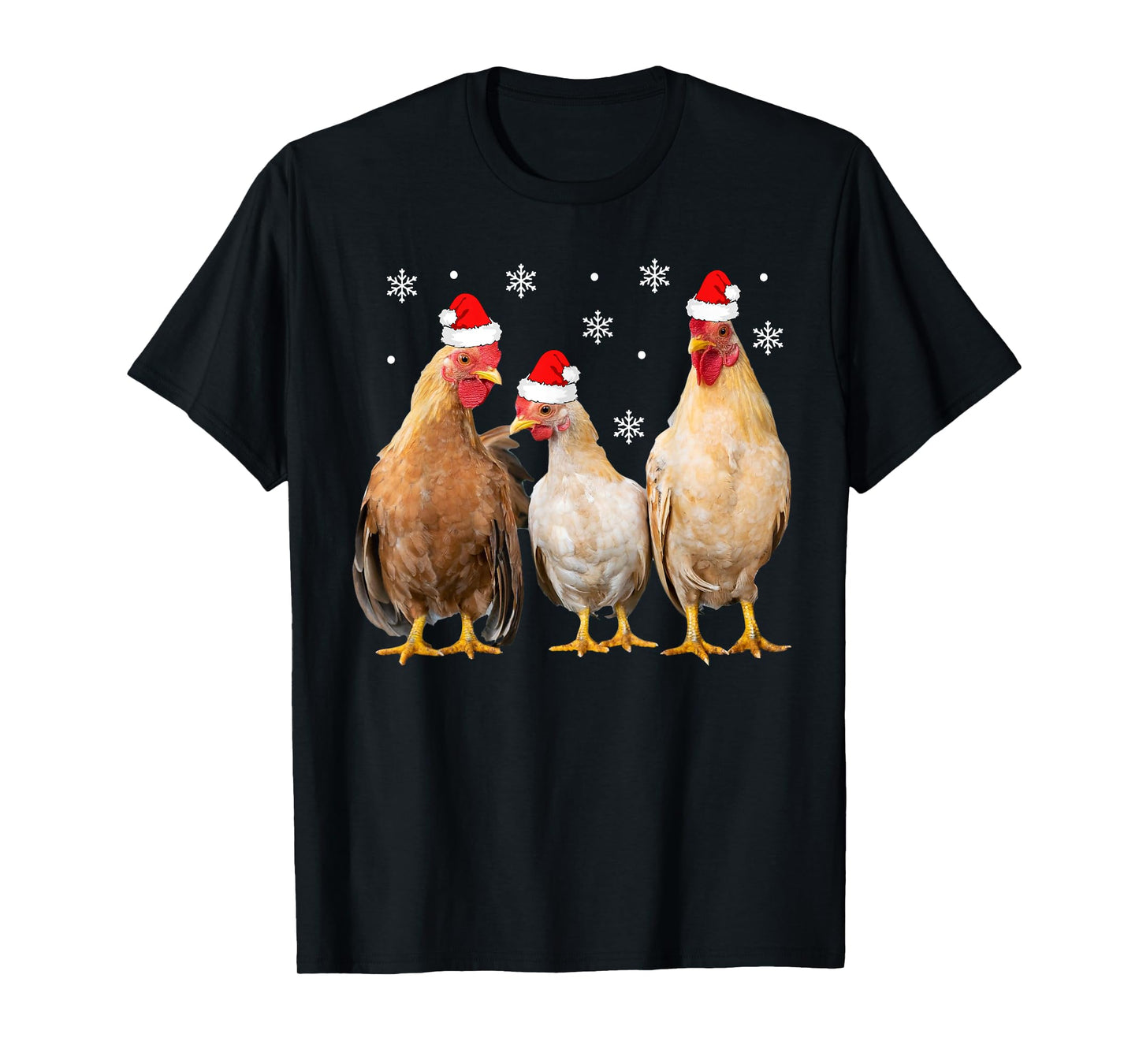 Christmas Chicken Shirt Kids Matching Family Chicken Pajamas T-Shirt