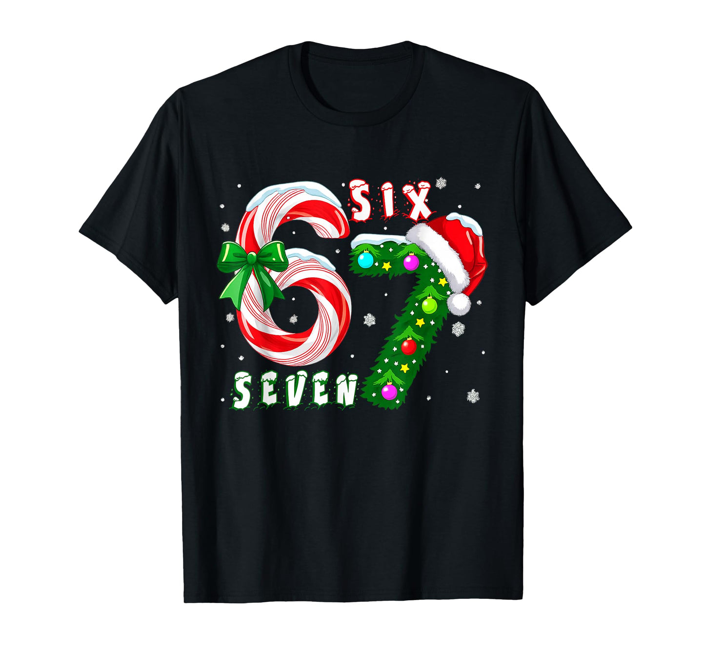 67 Meme Six Seven for Kids Women Men Boys Girls Christmas T-Shirt
