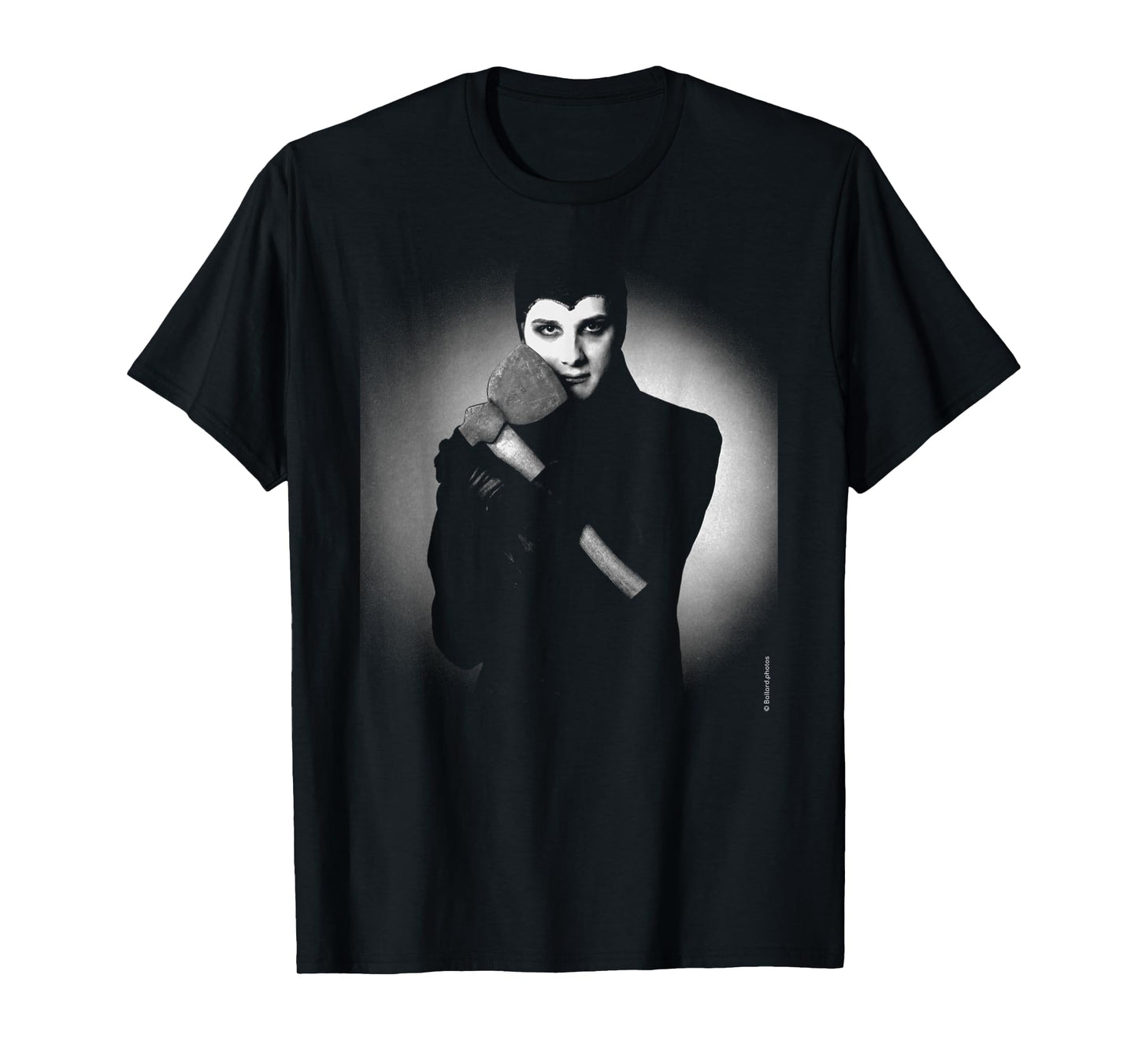 The Damned Singer David Vanian Axe By Allan Ballard T-Shirt