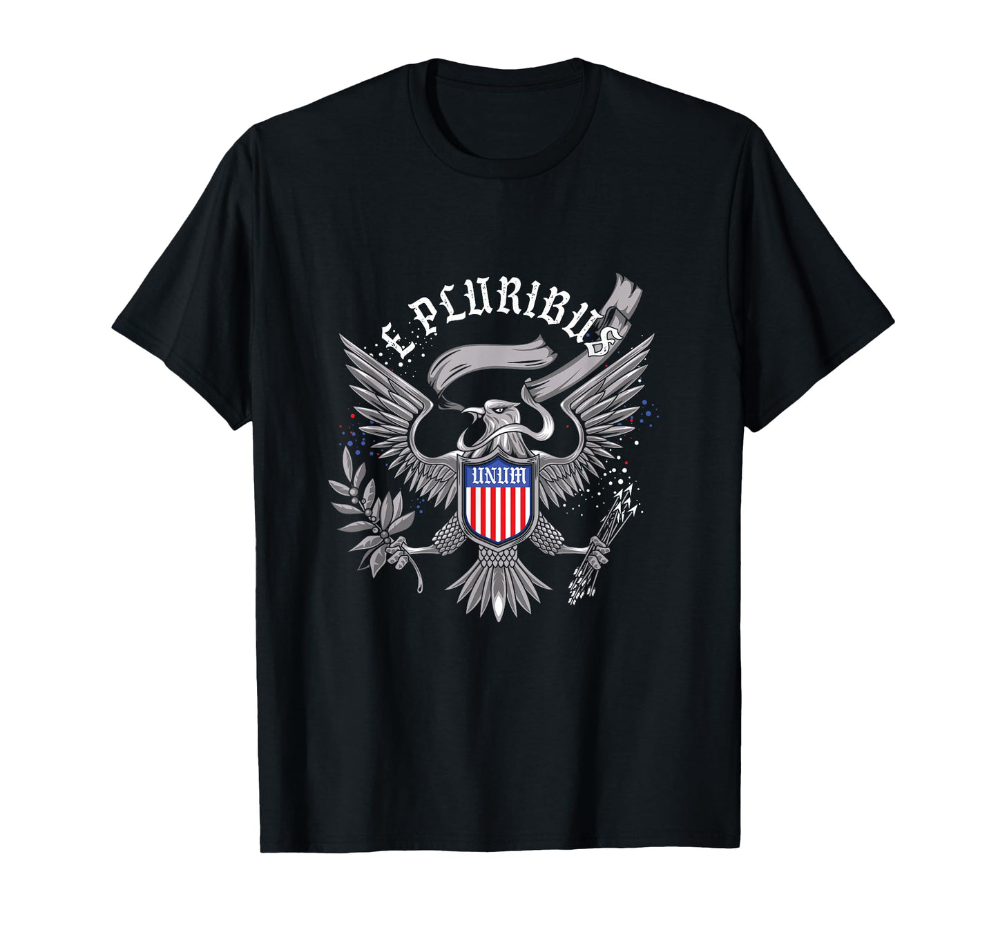 E Pluribus Unum | USA America Flag | Proud American T-Shirt