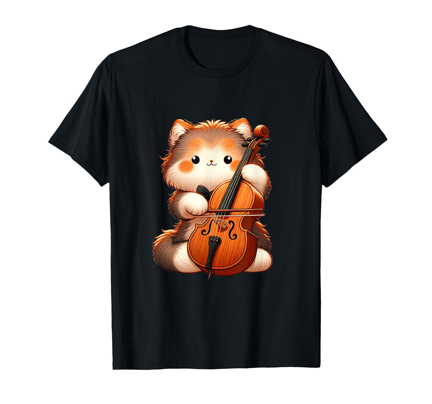 Cat Cello Magical Cello Cat Music T-Shirt for Men Women Kids