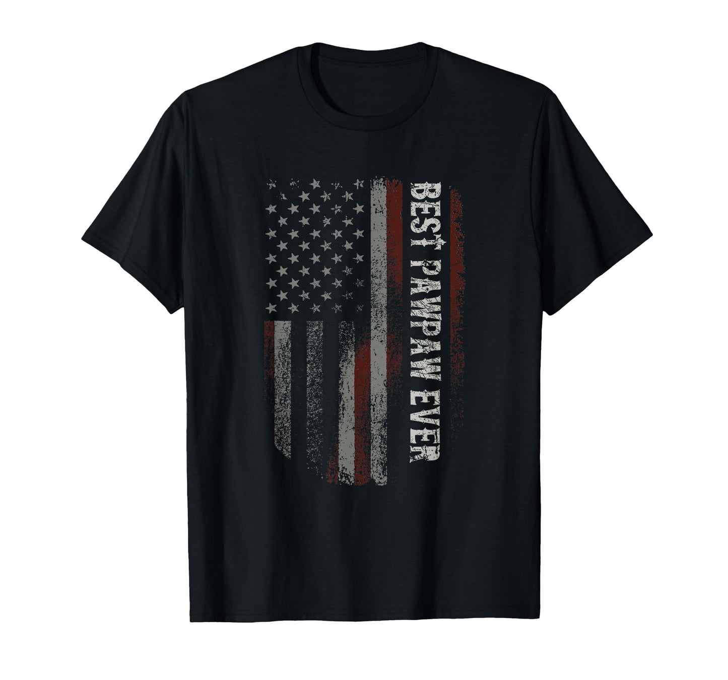 Best Pawpaw Ever American Flag Funny Grandpa Father's Day T-Shirt