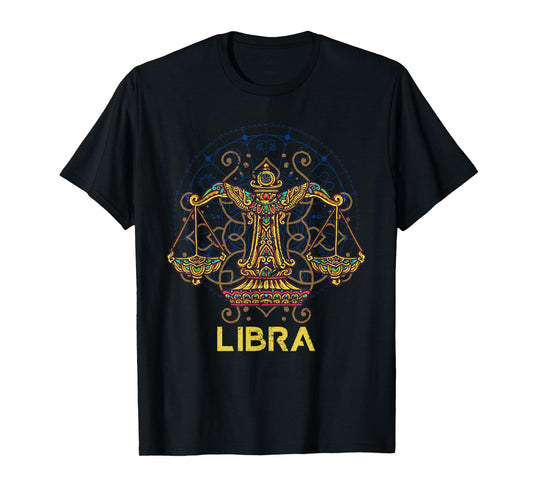 Libra Zodiac Sign T-Shirt