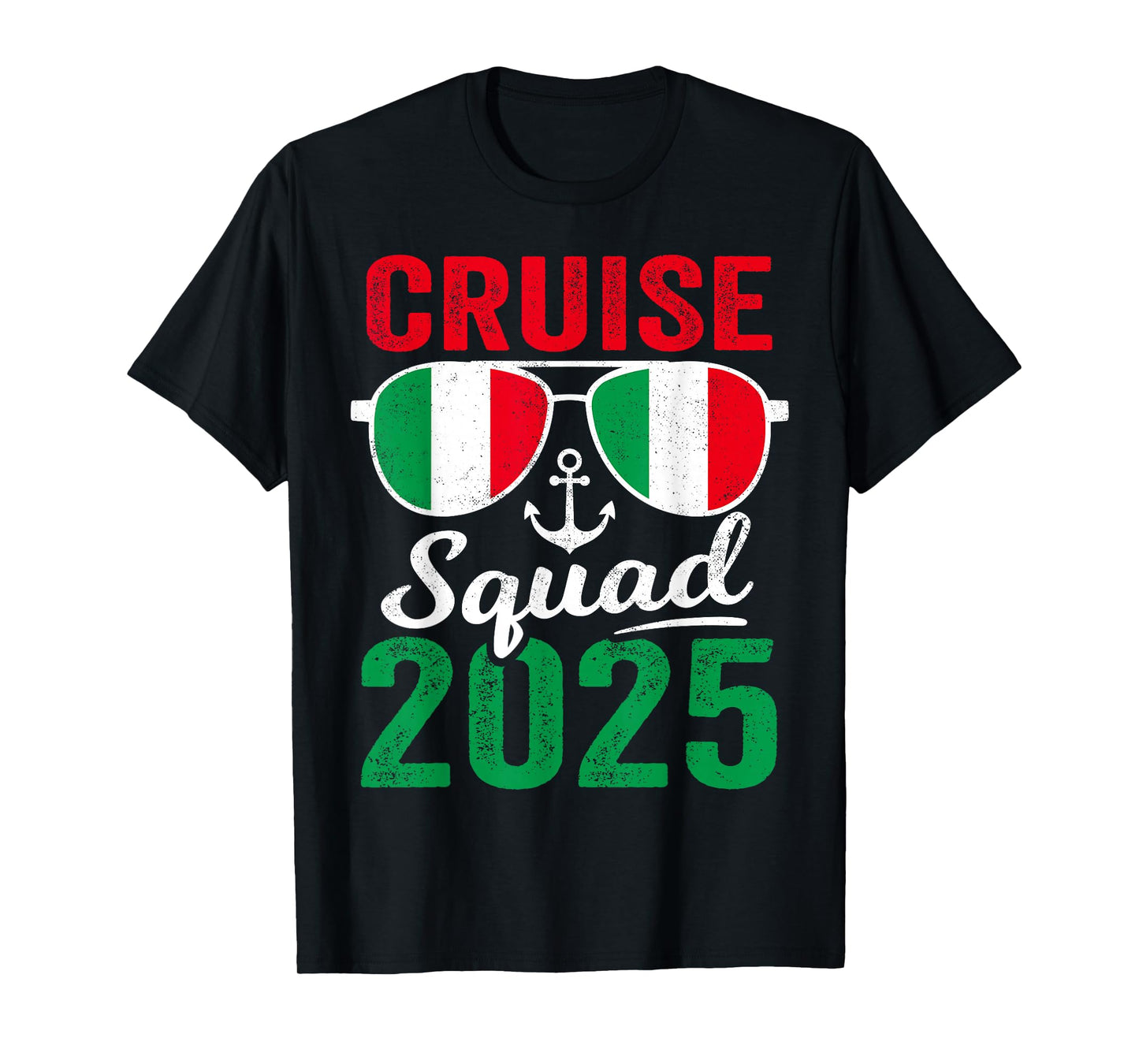 Italy Cruise Squad 2025 Summer Vacation Matching Family T-Shirt