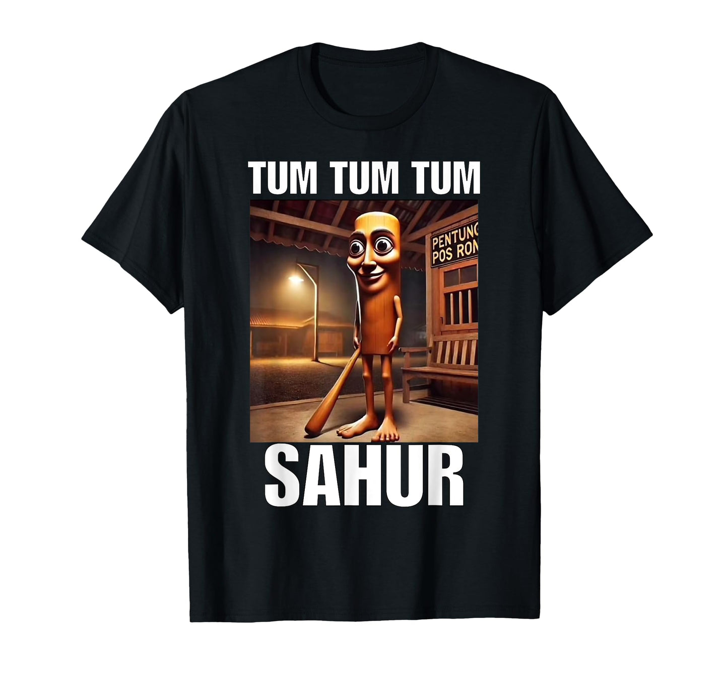 Funny tum tum tum sahur Italian brainrot gen z T-Shirt