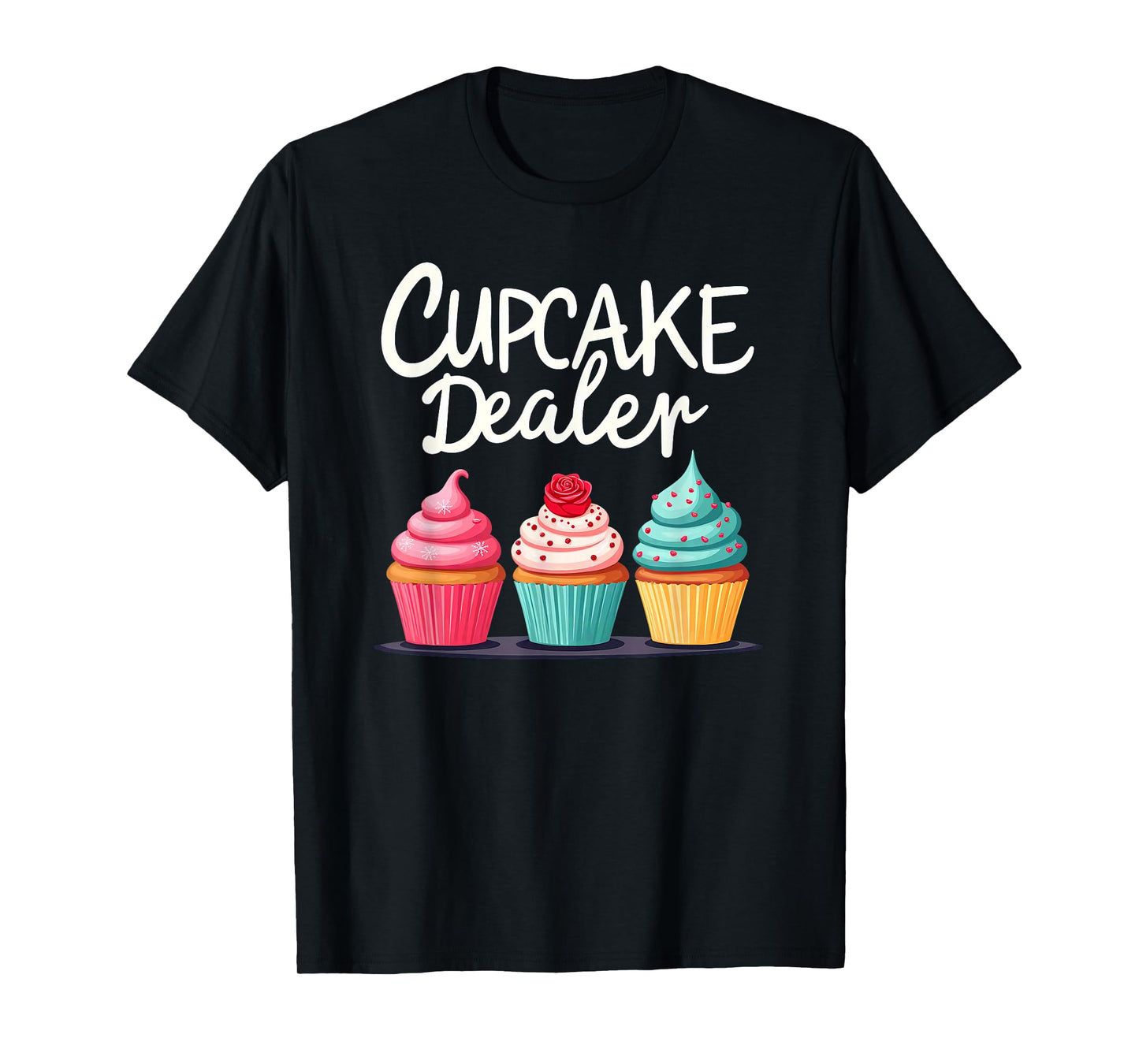 Bakery Cupcake Dealer Halloween T-Shirt