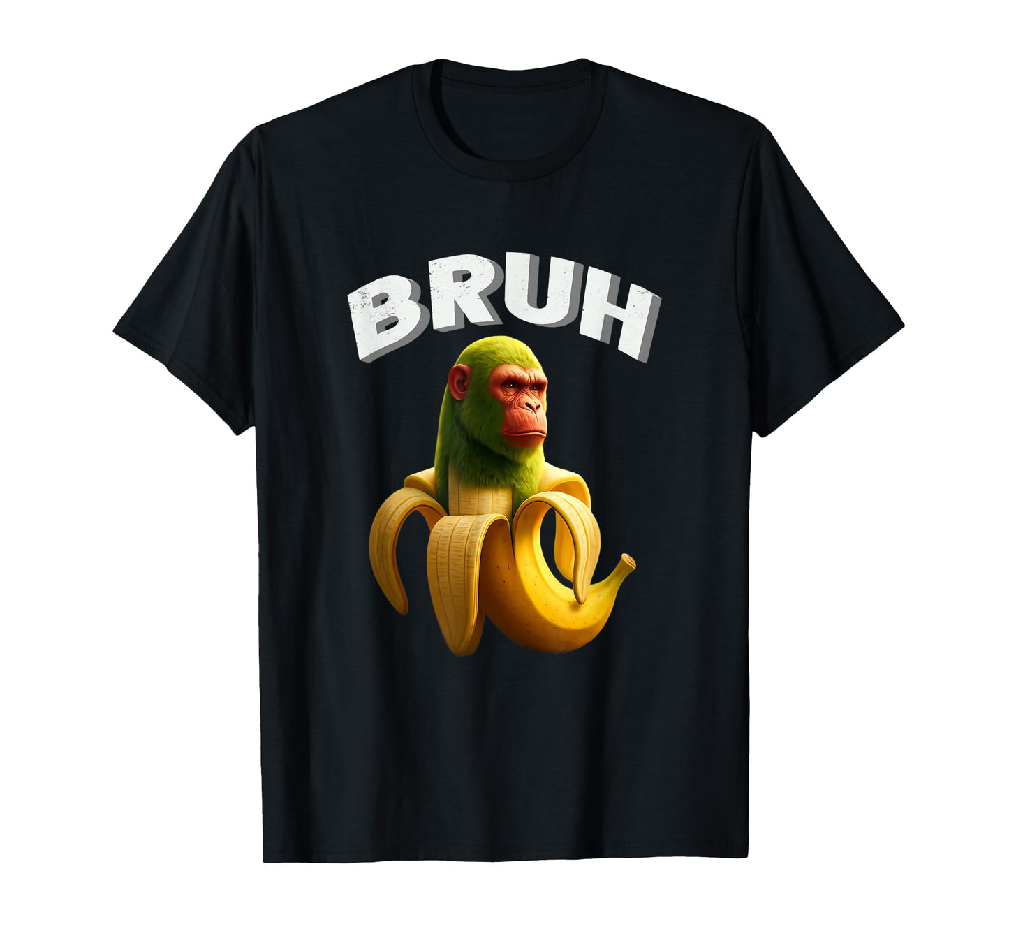 Funny Boys Mens Bruh Chimpanzini Bananini T-Shirt