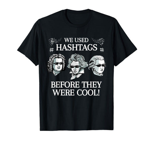 Classical Composers Mozart Bach Classical Music T-Shirt