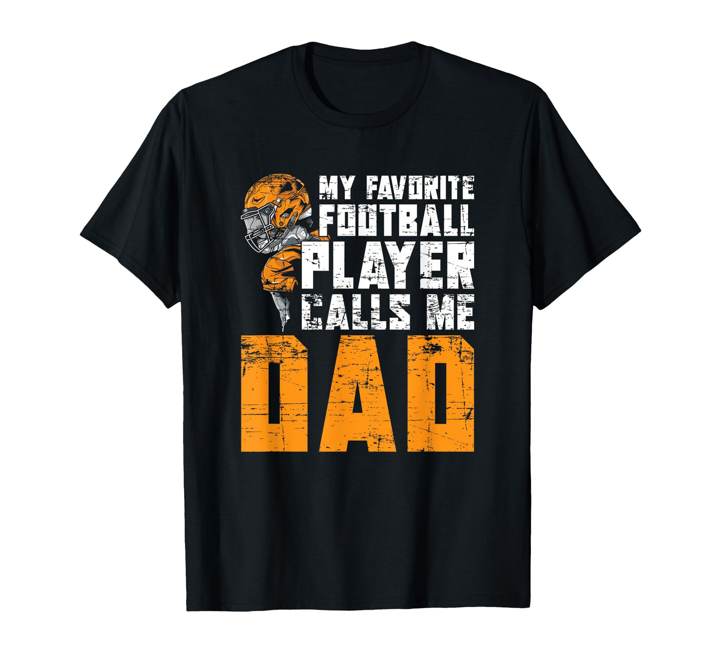 Fathers Day Football Player Dad American Sport Football T-Shirt