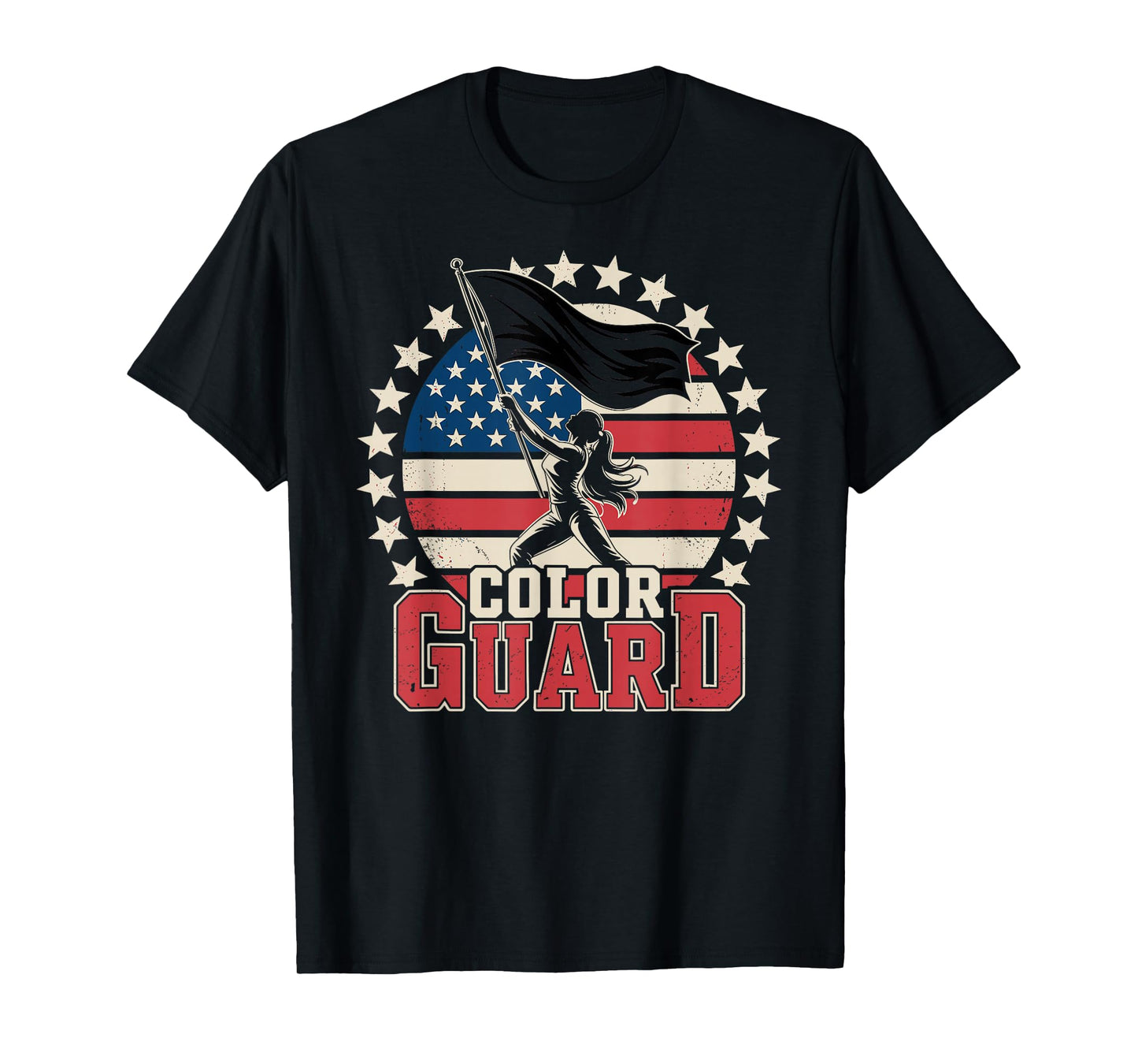 Color Guard USA Flag T-Shirt
