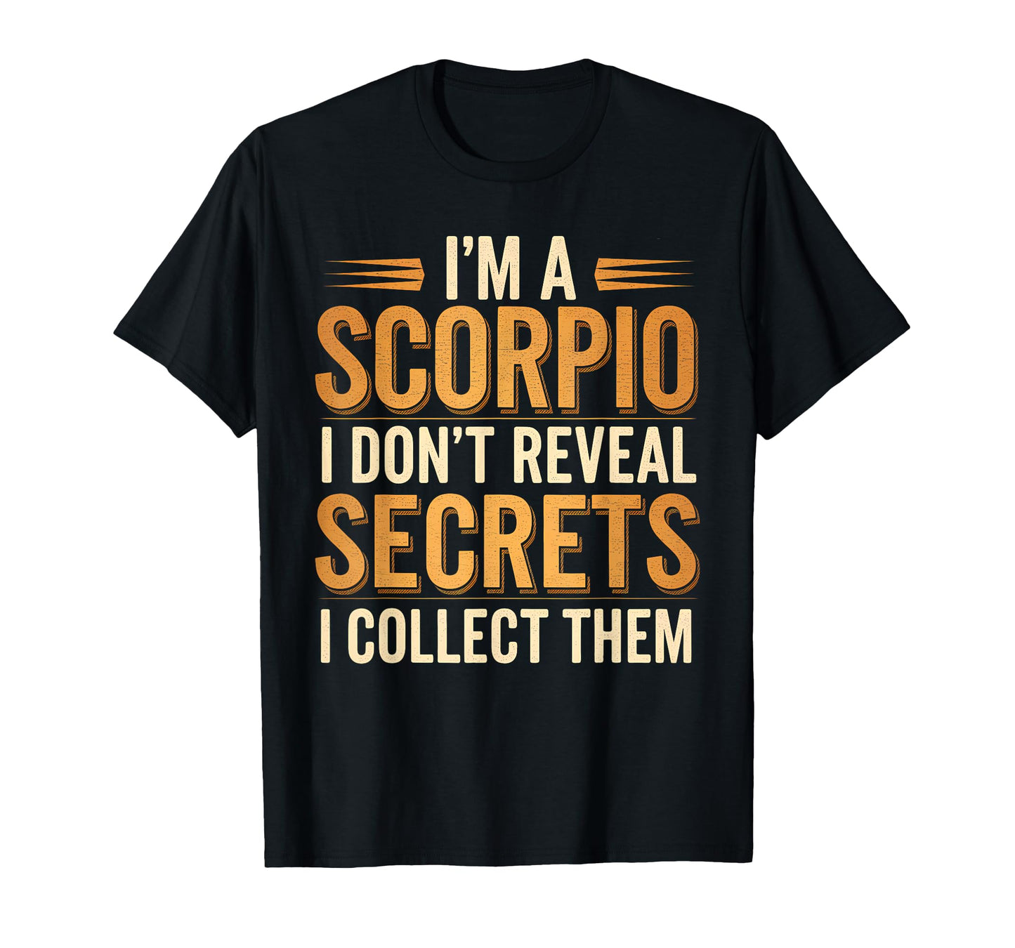 Scorpio Zodiac Sign Birthday Horoscope Astrology T-Shirt