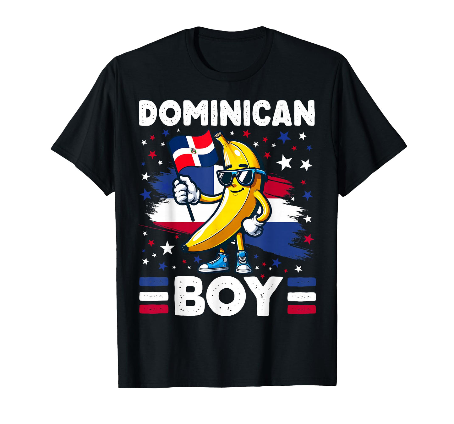 Dominican Boy Dominican Republic Platano Flag Kids Toddler T-Shirt