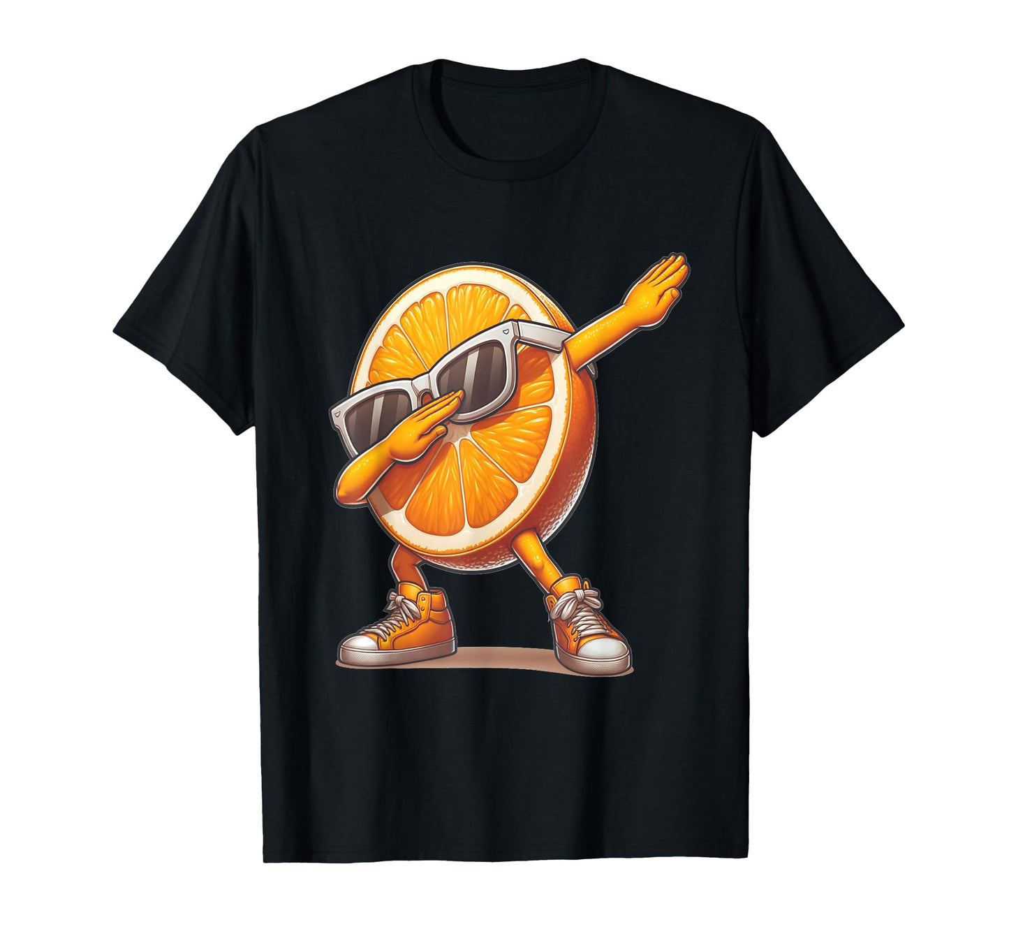Dab Orange Slice Dancing Dabbing Orange Fruit T-Shirt