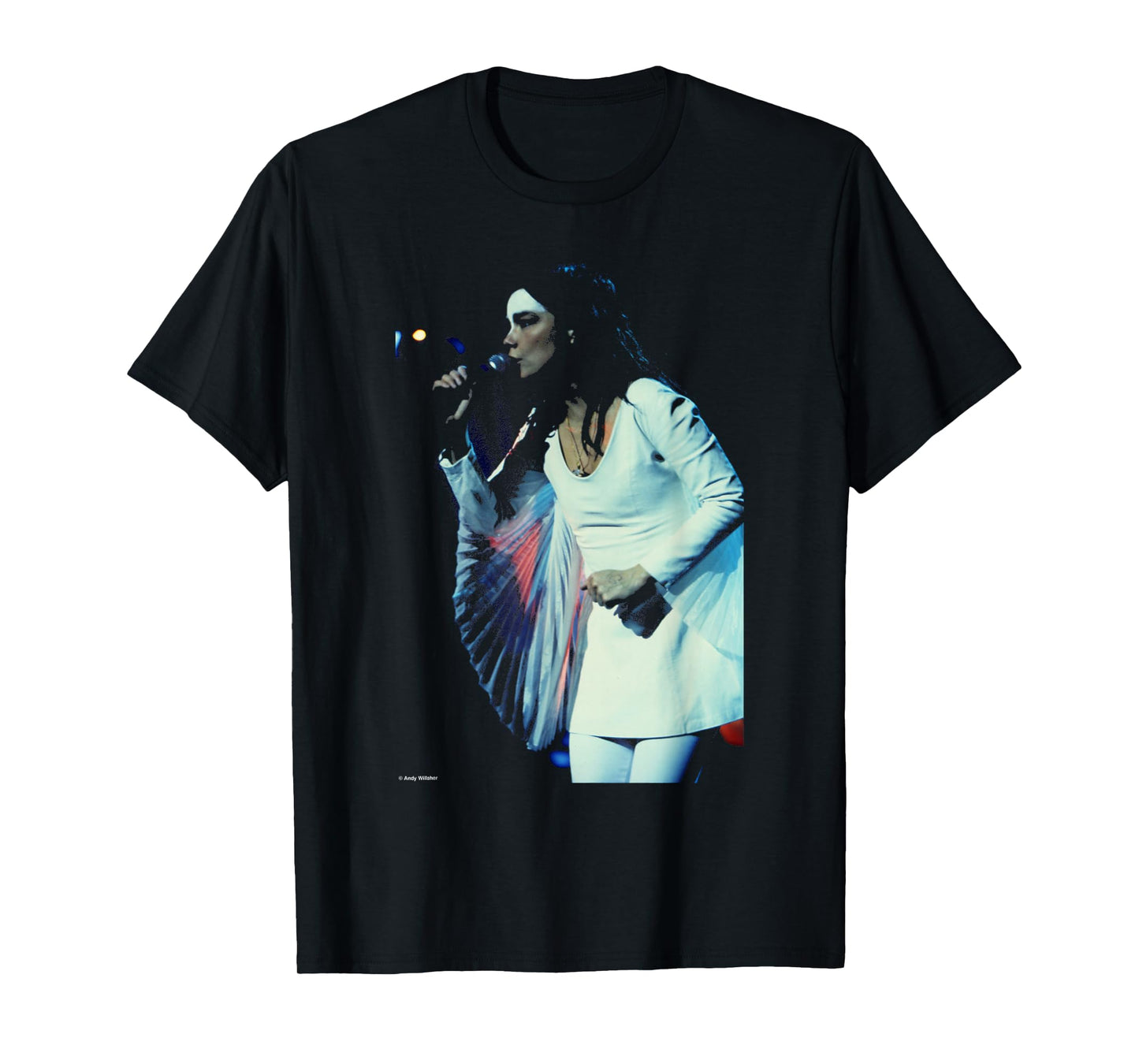 Bjork Homogenic Tour Angel Dress 1997 by Andy Willsher T-Shirt