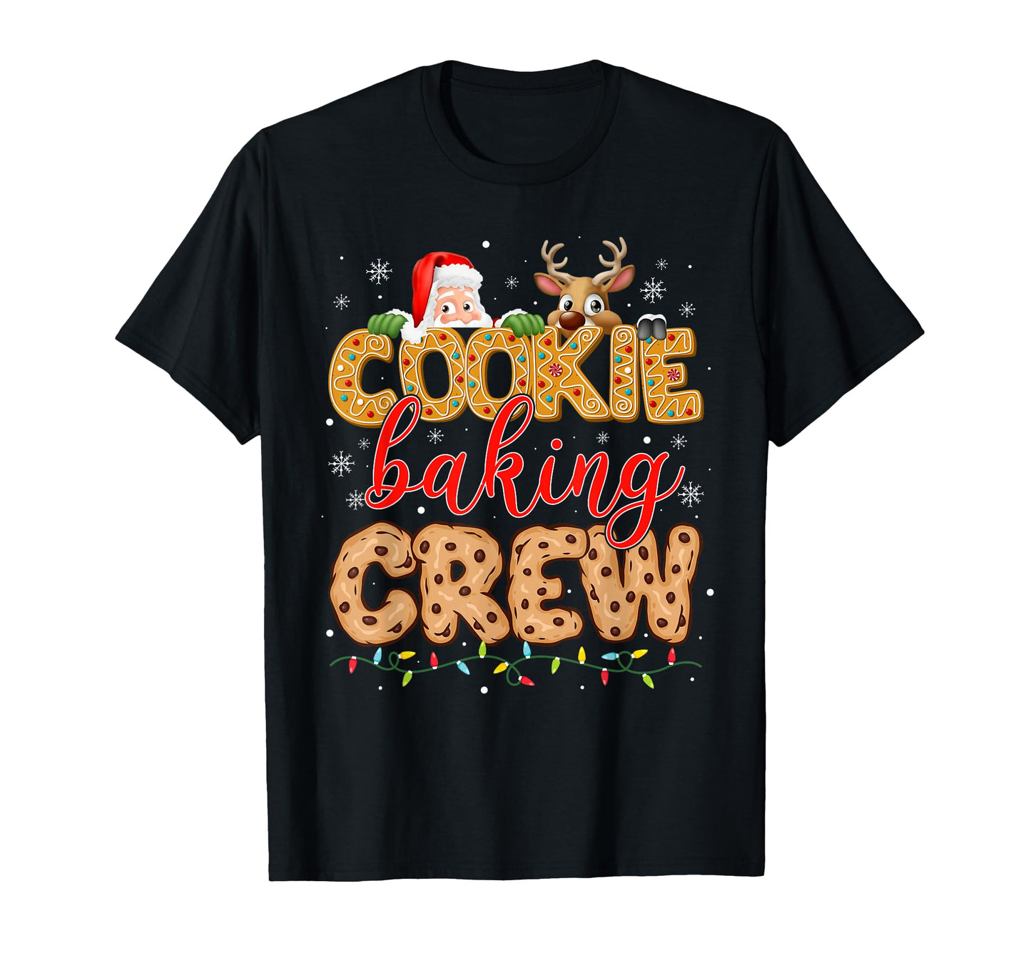 Christmas Cookie Baking Crew Cookie Crew Family Christmas T-Shirt
