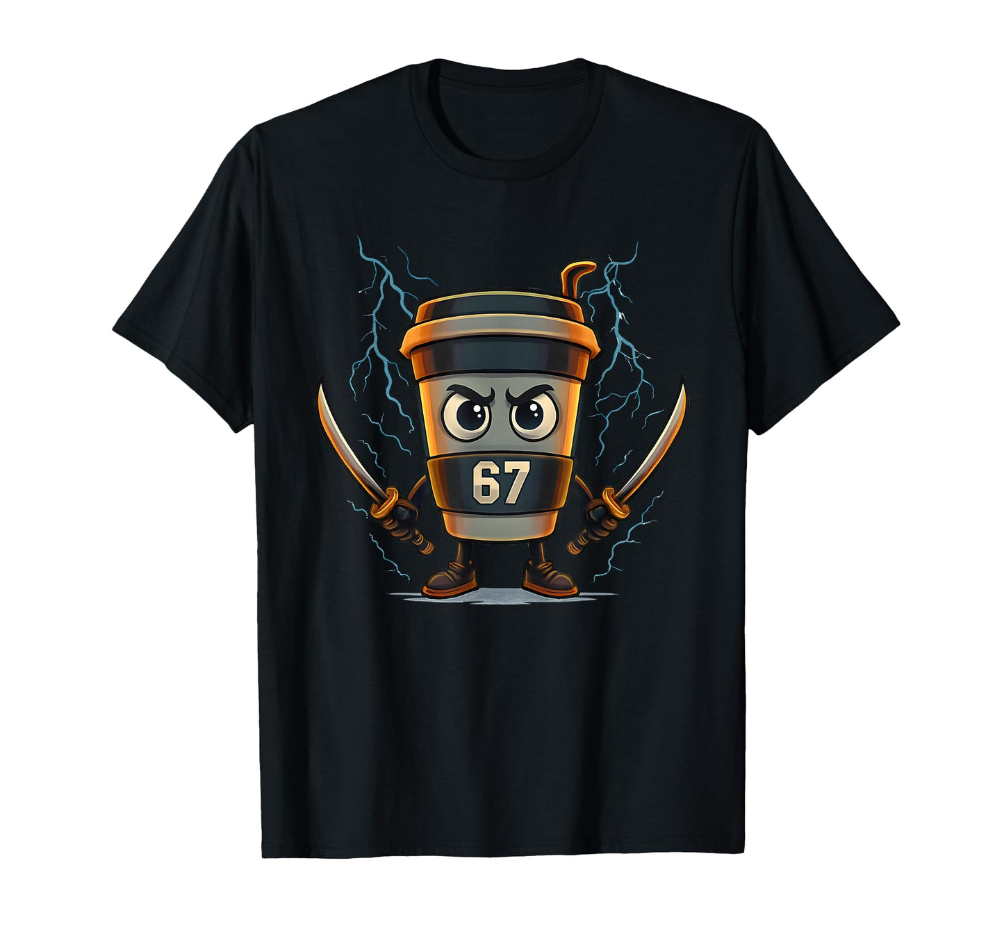 67 Meme Surreal Italian Brainrot Cappuccino Assassino T-Shirt