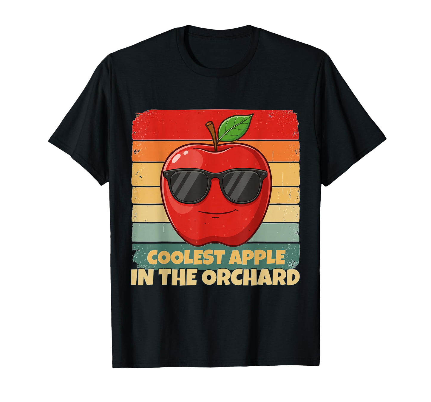 Apple Picking Day Harvest Coolest Apple in the Orchard retro T-Shirt