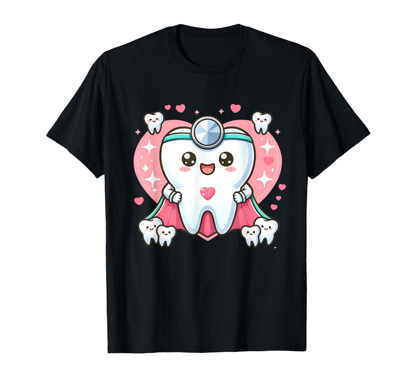 Cute Super Hero Dentist Superhero Tooth Doctor T-Shirt
