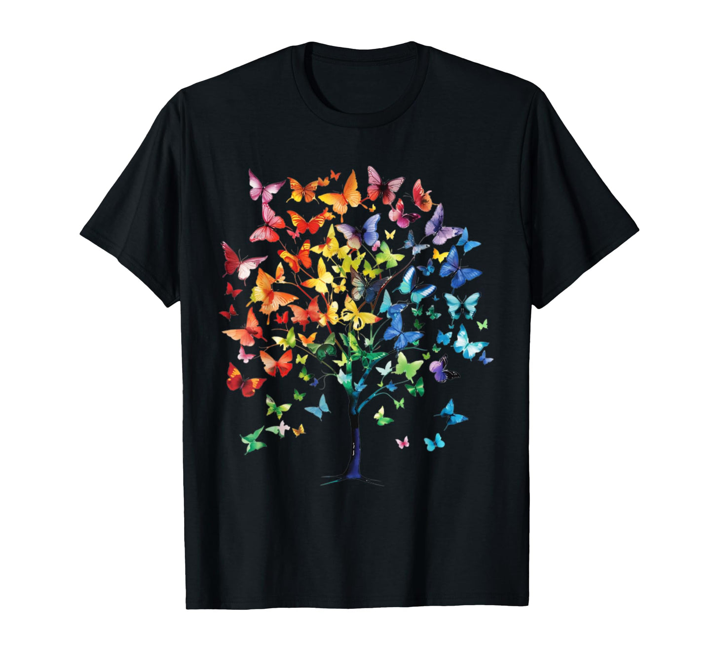Butterfly Tree - Lepidopterist Butterfly Lover Butterflies T-Shirt