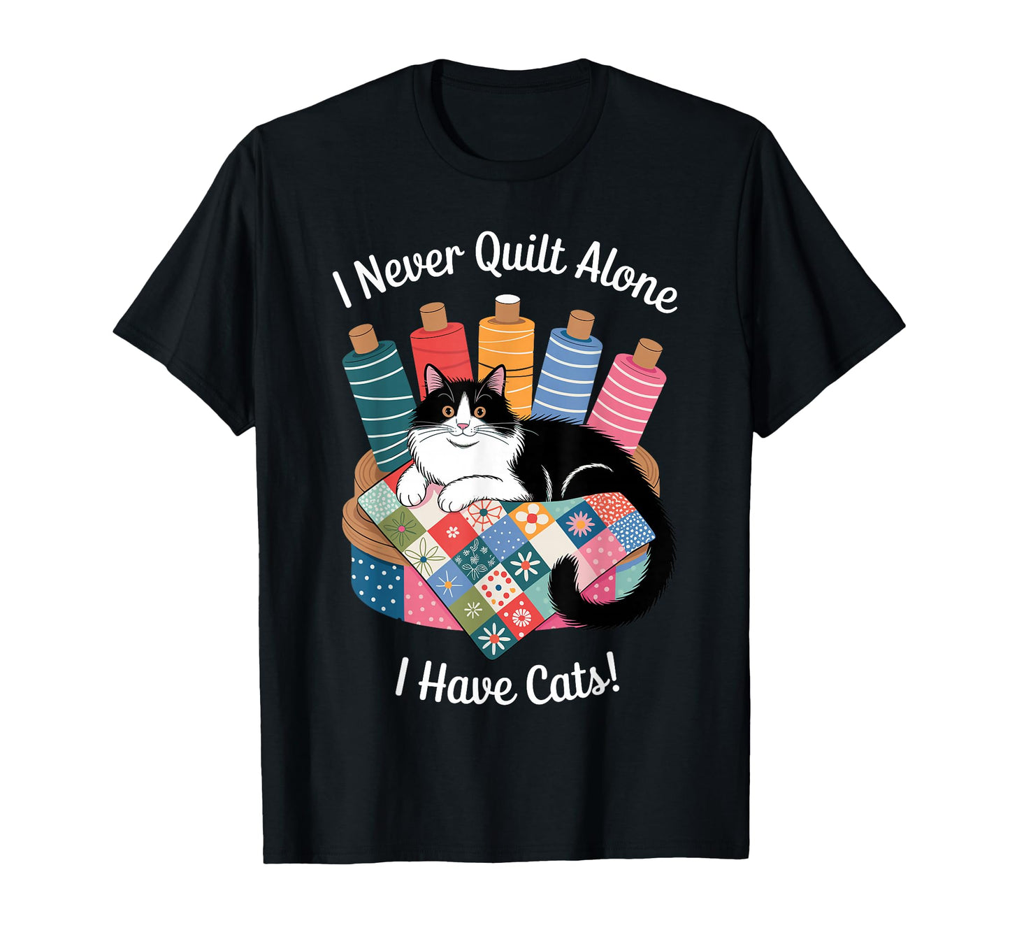 Funny Quilting Art for Men Women Sewer Quilt Sewing Quilter T-Shirt