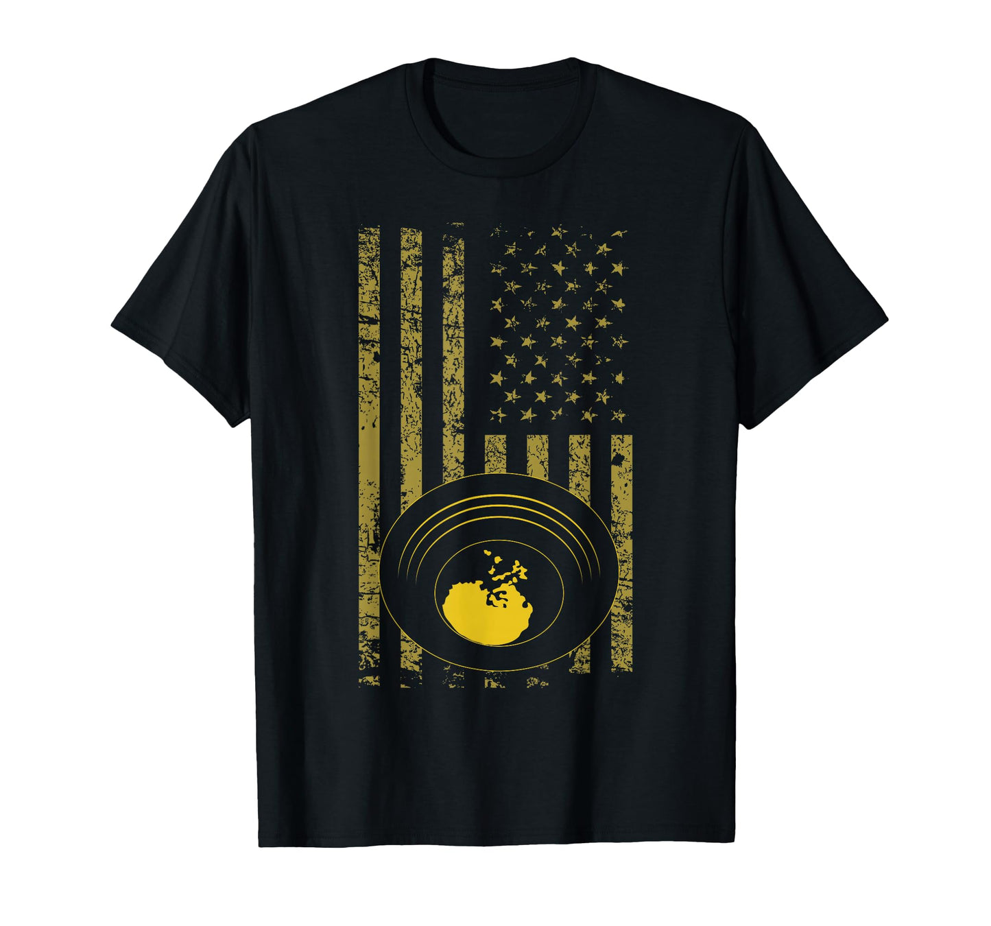 Gold Pan USA Flag Gold Mining Clothes - Gold Panning T-Shirt
