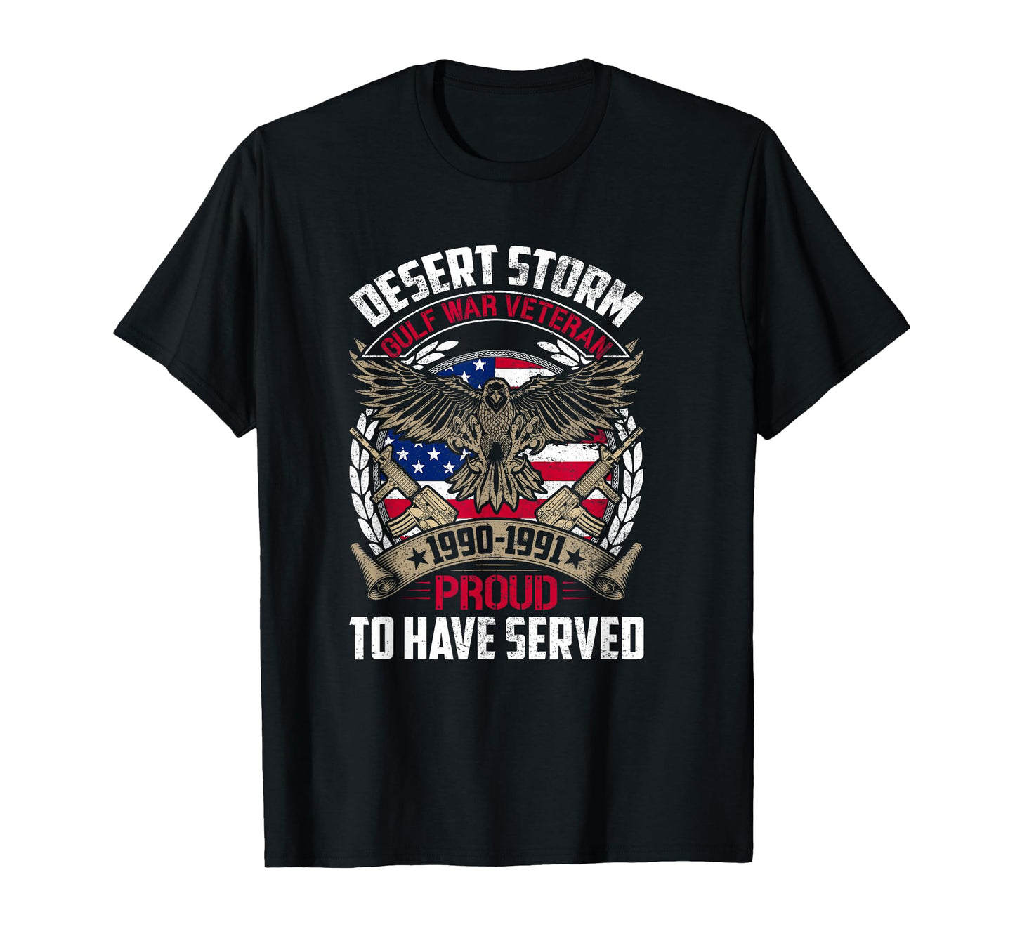 Desert Storm Operation Veteran American T-Shirt