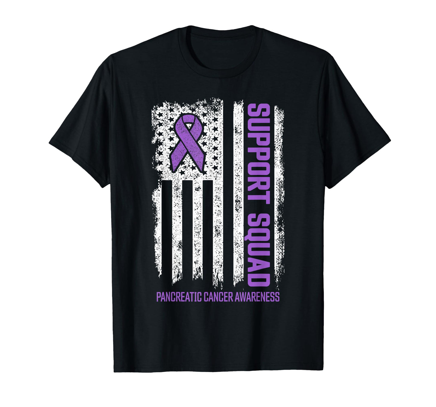 Pancreatic Cancer Support Squad Pancreatic Cancer Awareness T-Shirt