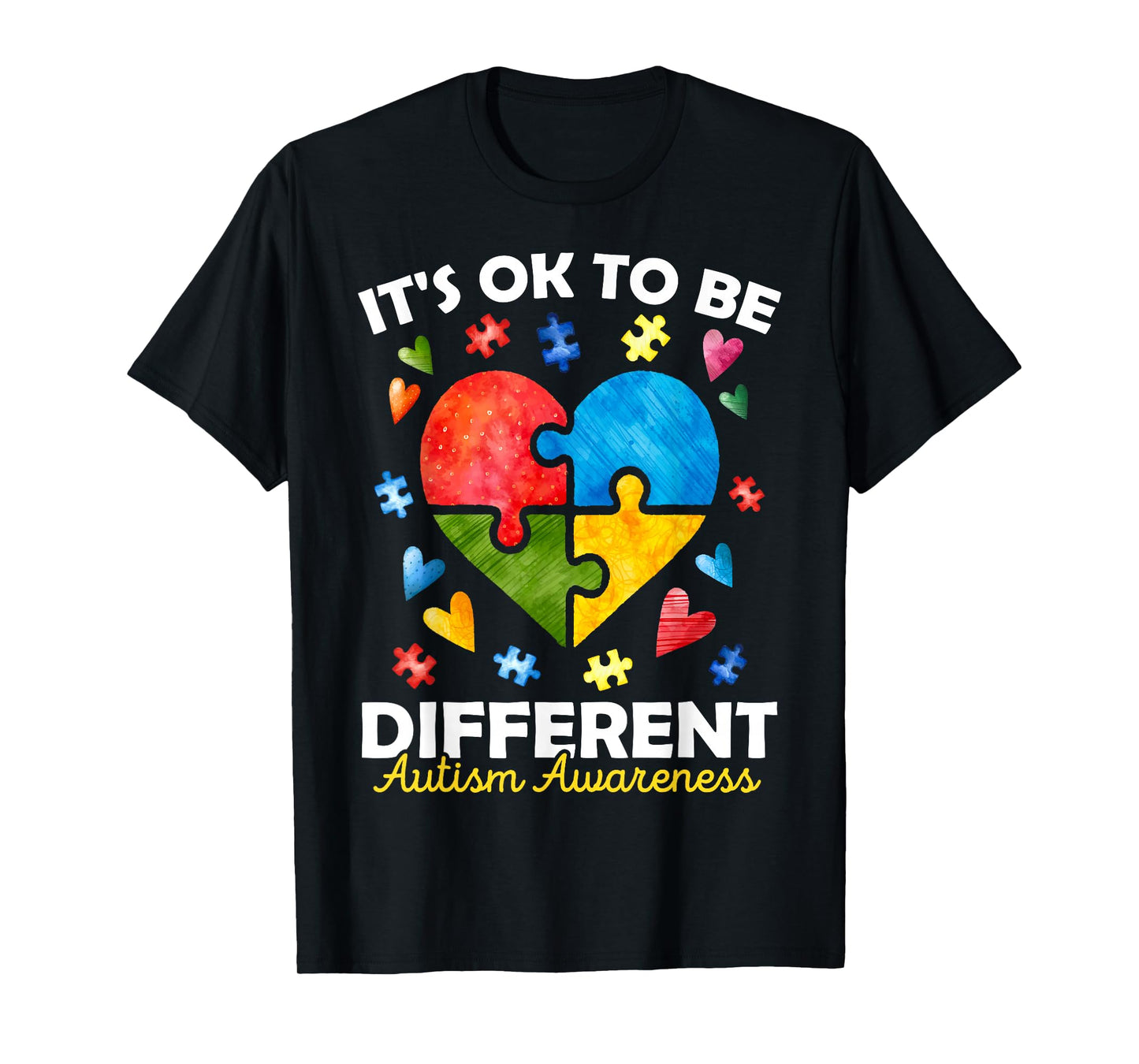 Autism Awareness Valentines Day Autistic Child Kids Toddler T-Shirt