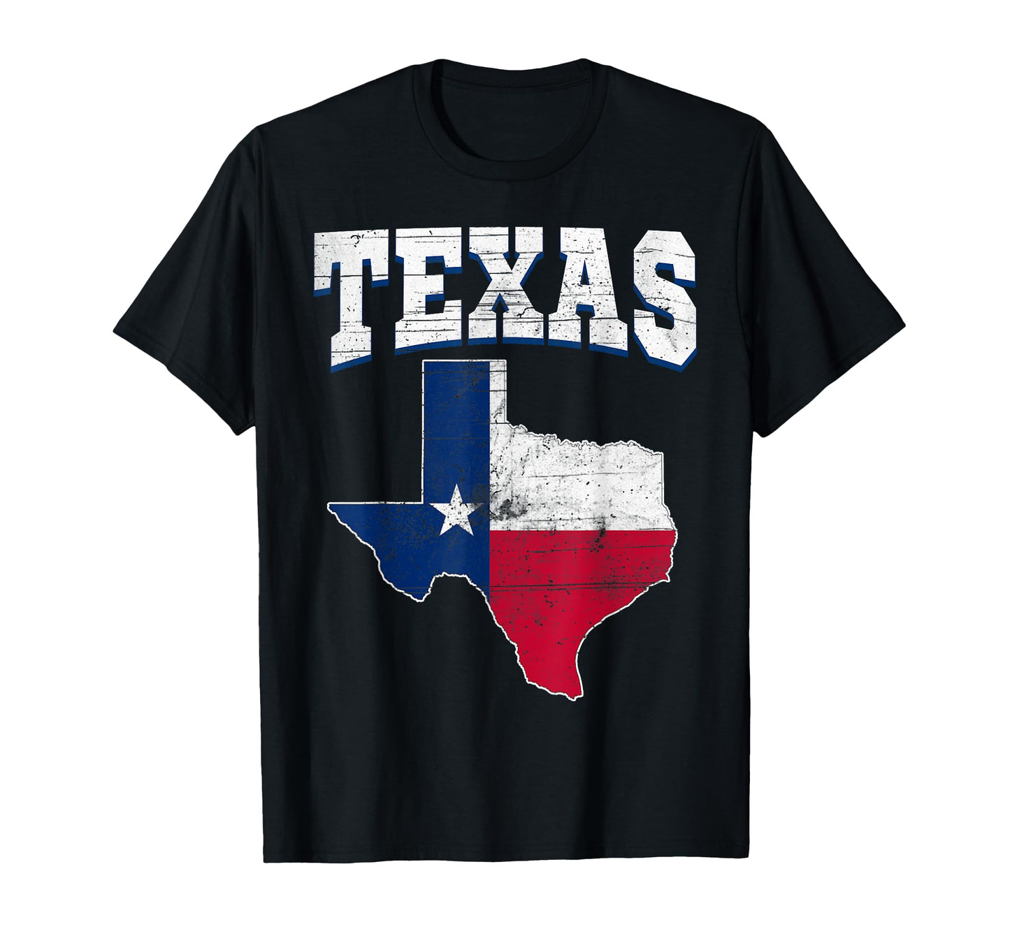 US Citizen Proud America State Flag Land Map Texas T-Shirt