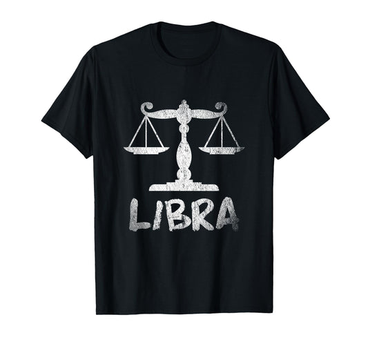 Libra Zodiac Sign T-Shirt