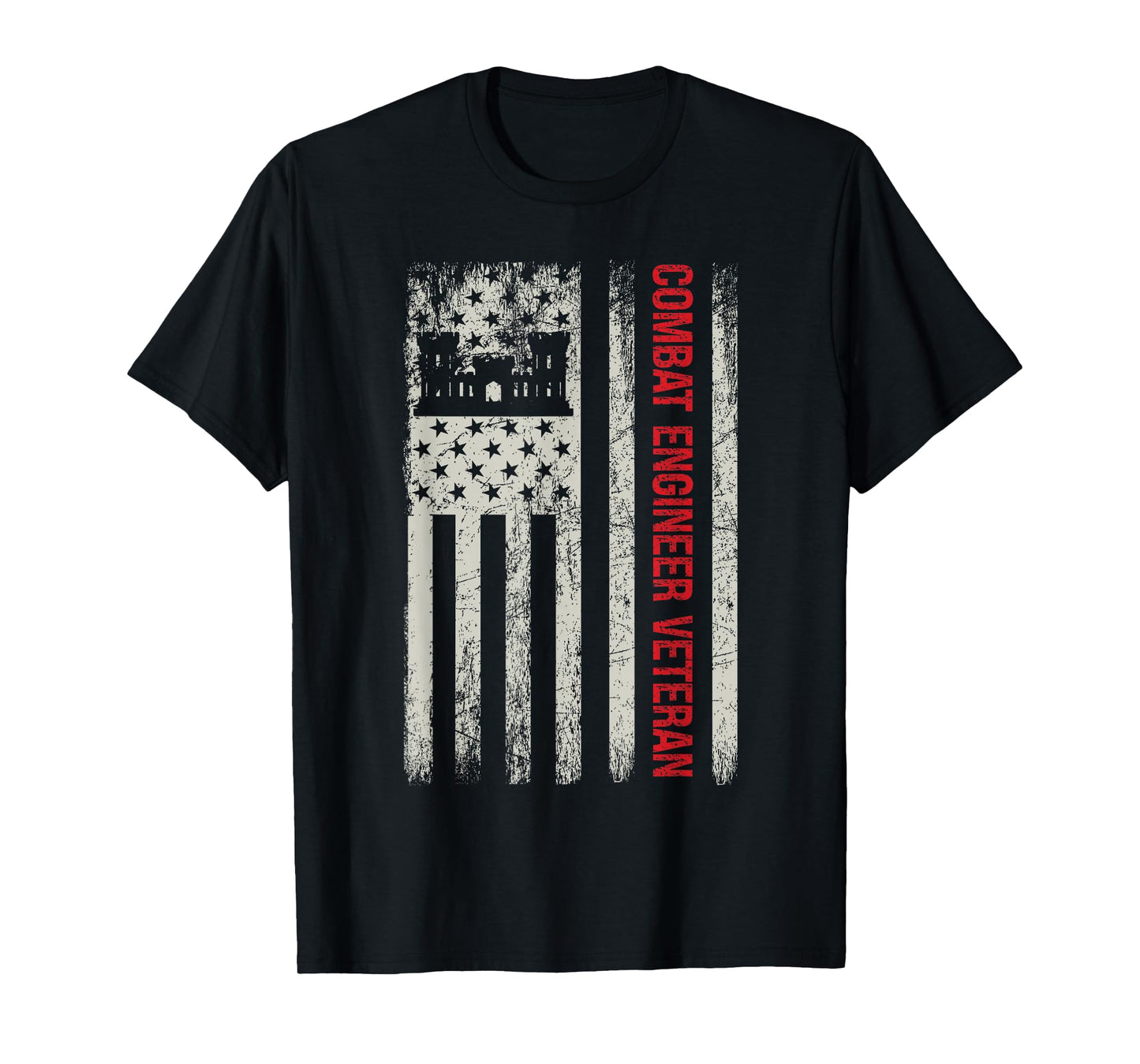 Combat Engineer Veteran Engineering Veteran's Day T-Shirt