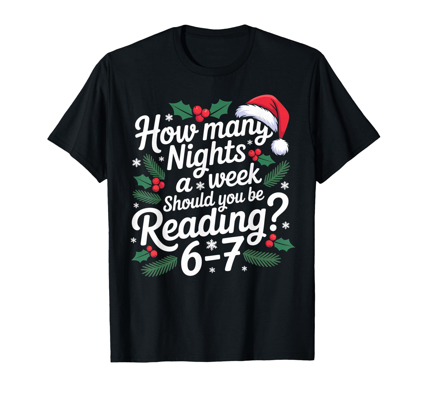 Reading 67 Meme English Teacher Funny 67 Christmas T-Shirt