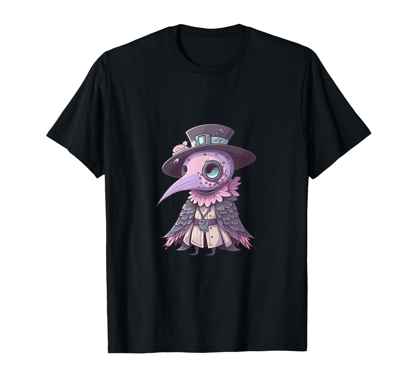 Creepy Kawaii Pastel Goth Plague Doctor T-Shirt