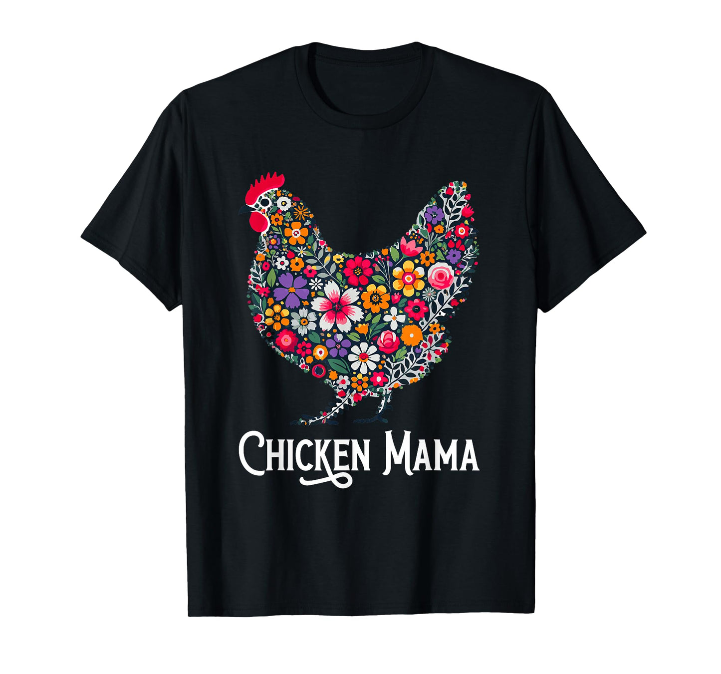 Chicken Mama Tee, Crazy Chicken Lady Tee, Mama Hen T-Shirt