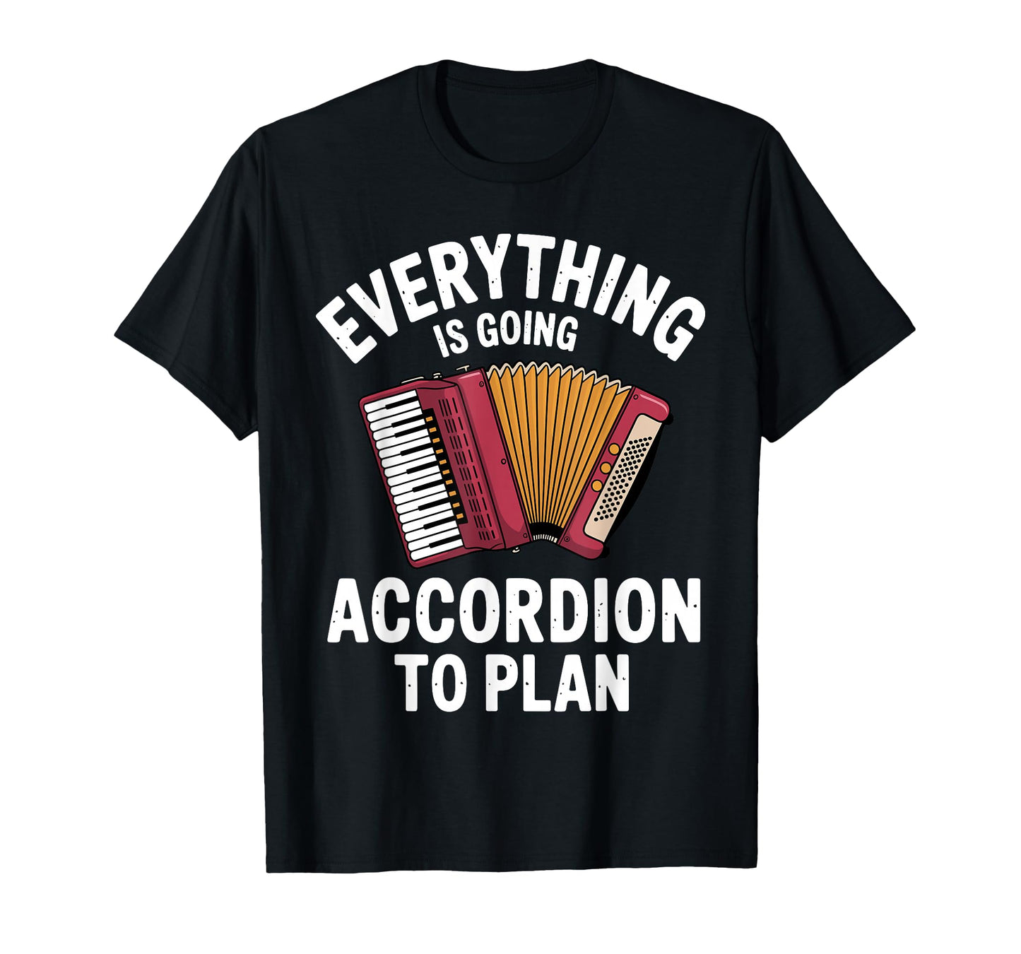 Accordion Art for Men Women Accordionist Accordion Player T-Shirt