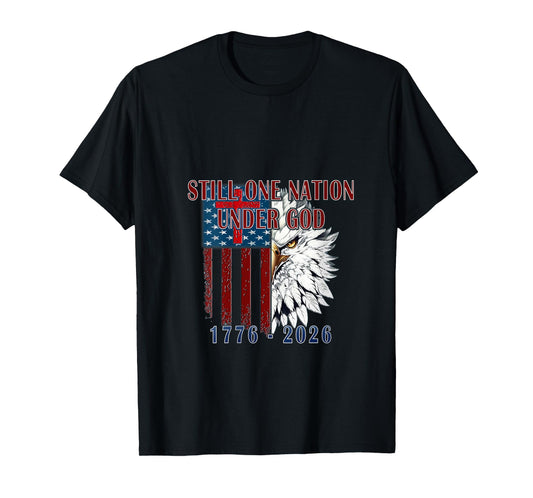 Womens Patriotic Eagle 1776-2026 250th July 4th, Anniversary V-Neck T-Shirt