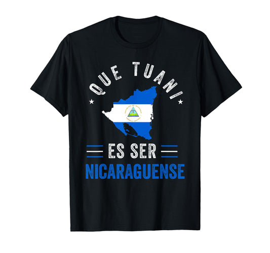 Nicaragua Flag Camiseta Nicaraguan Nicoya Pinoleros Tuani T-Shirt