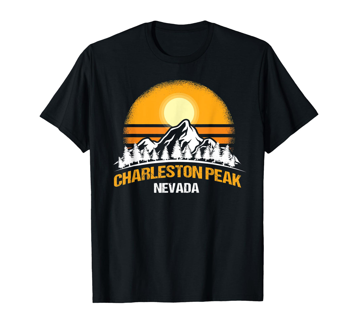 Charleston Peak Shirt, Hiking & Outdoor Nevada T-Shirt