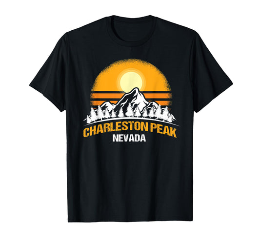 Charleston Peak Shirt, Hiking & Outdoor Nevada T-Shirt