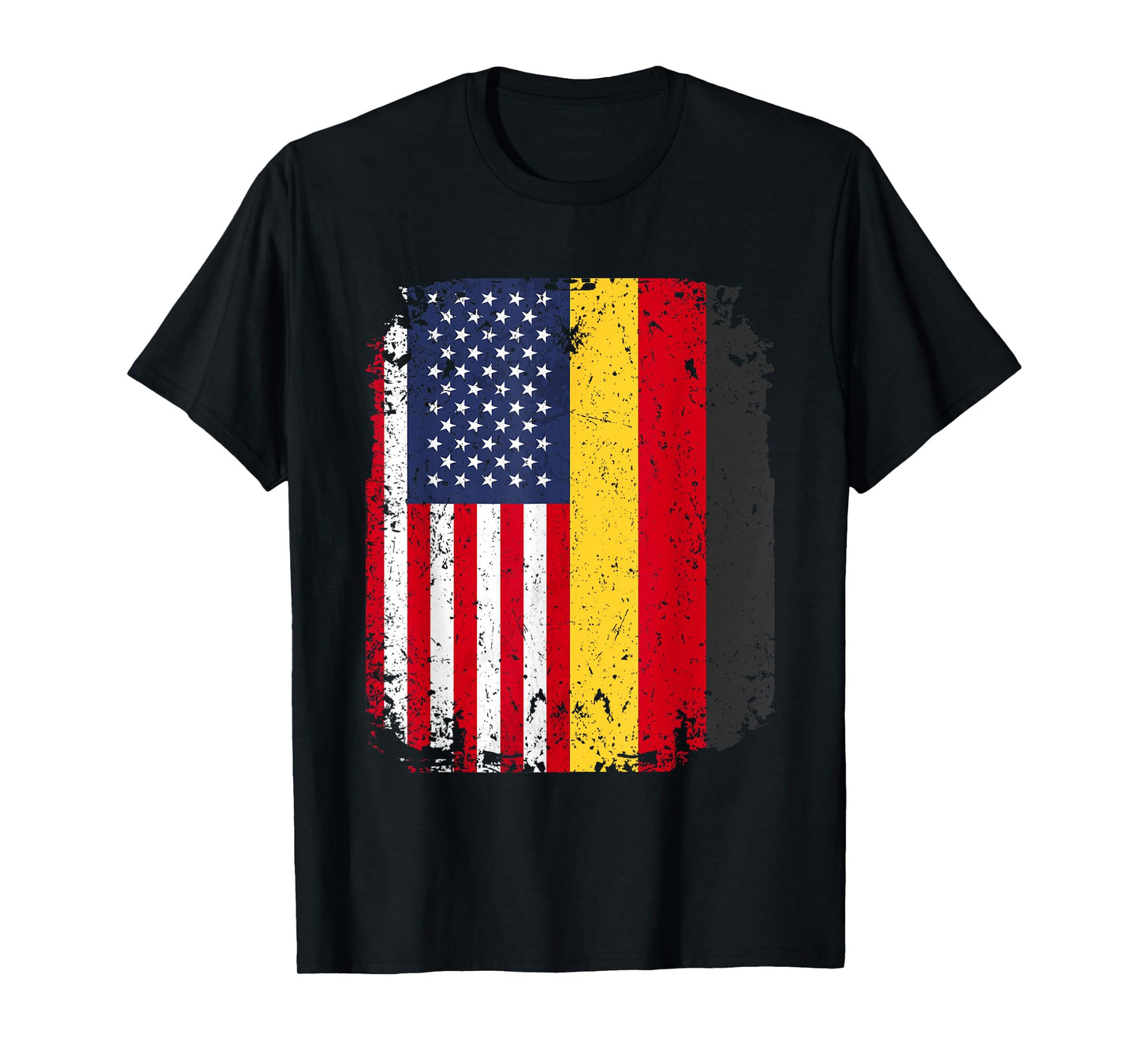 USA American Germany Flag German Dual Citizenship Gift T-Shirt