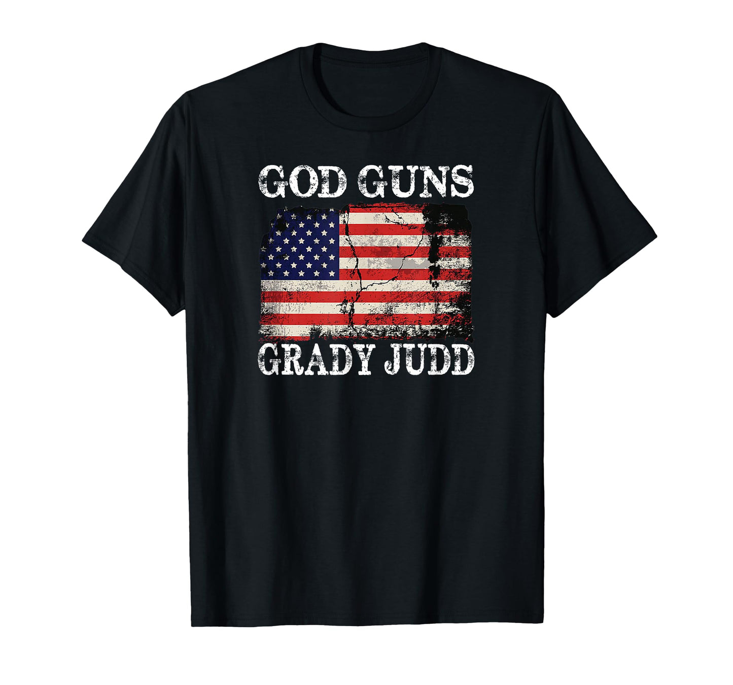 God Guns Grady Judd Us Flag T-Shirt