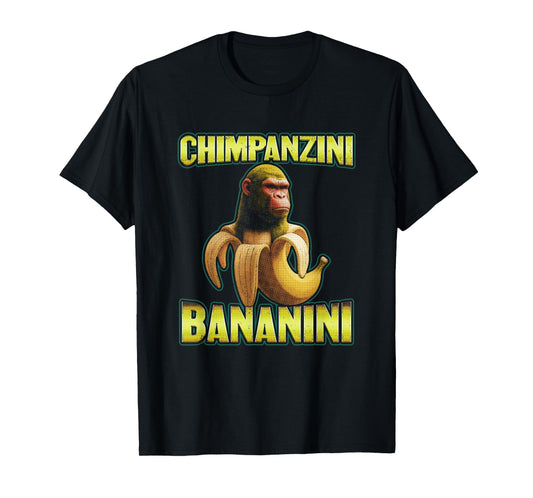 Chimpanzini Bananini Italian Brainrot T-Shirt