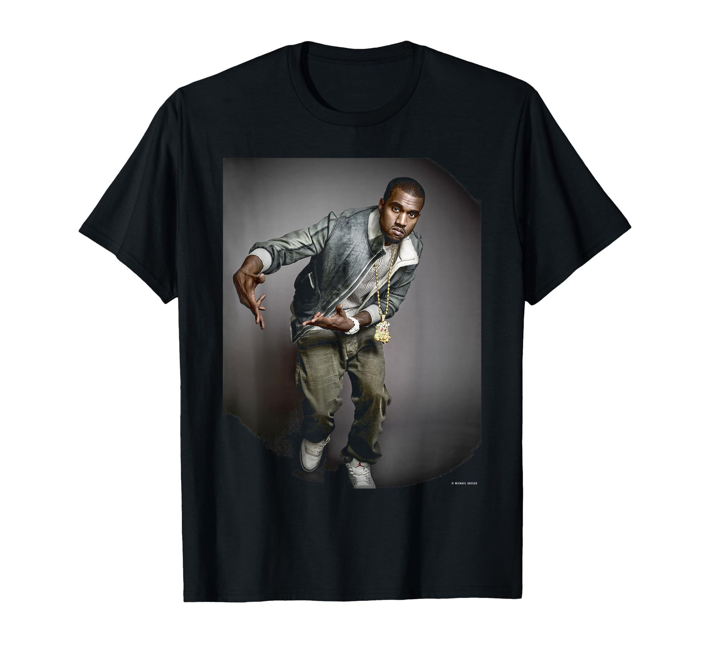 Artist Kanye West LA Photo by Michael Grecco T-Shirt