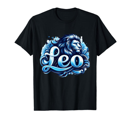 Leo Zodiac Symbol Horoscope Astrology Birthday T-Shirt
