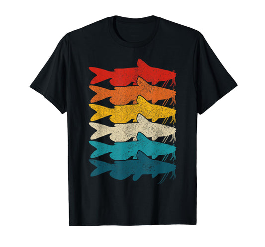 Channel Catfish Vintage Fish Catfish Fishing T-Shirt