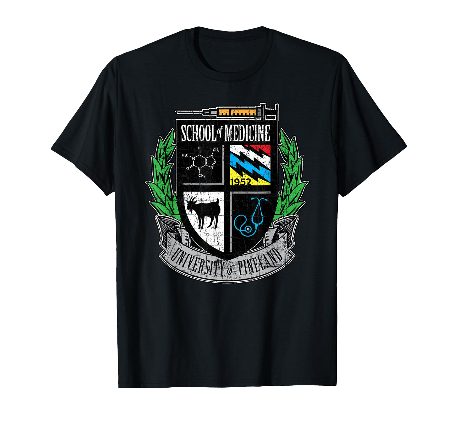 American Marauder: Pineland University School of Medicine T-Shirt