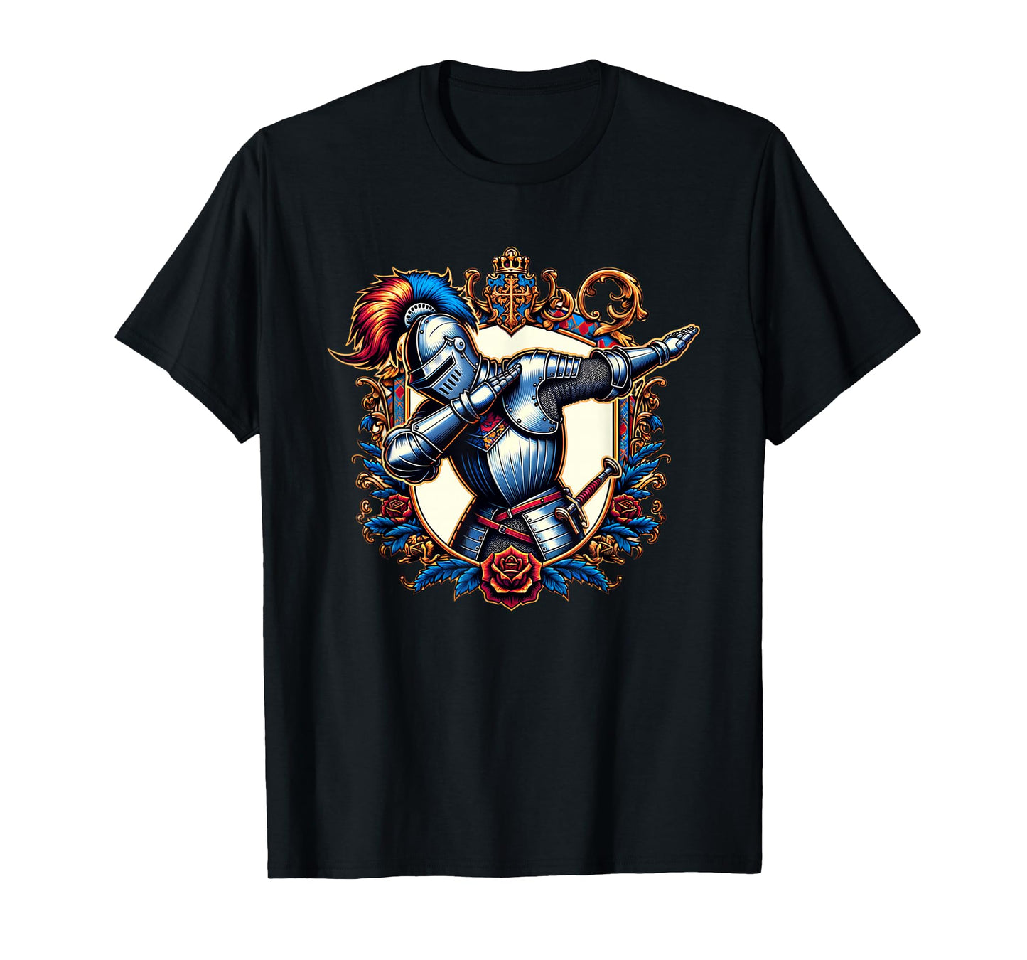 Ren Faire Dabbing Medieval Knight Funny Renaissance Faire T-Shirt