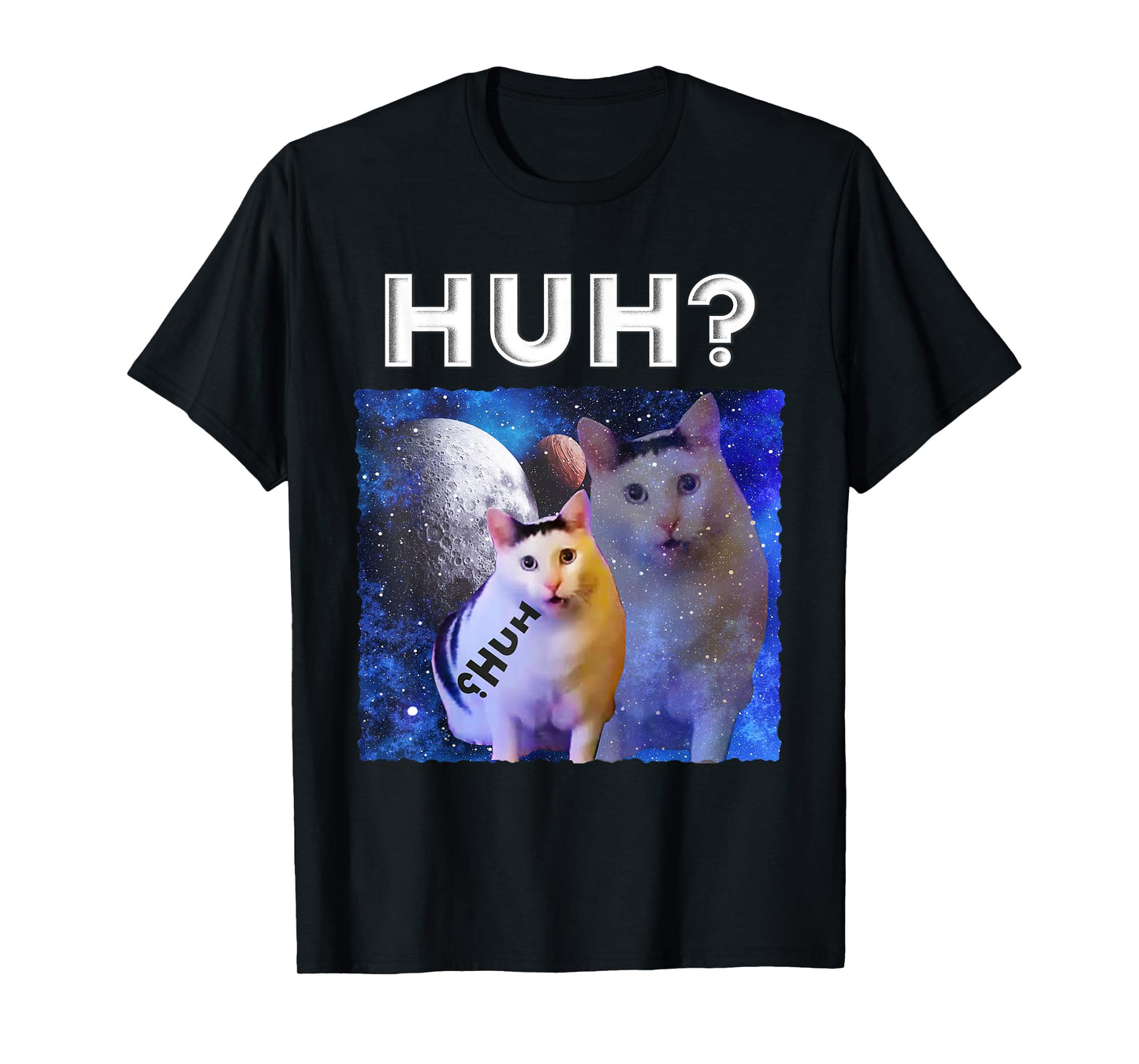 Funny Meme Huh Cat T-Shirt, Huh! Cat meme T-Shirt for Men Women Kids
