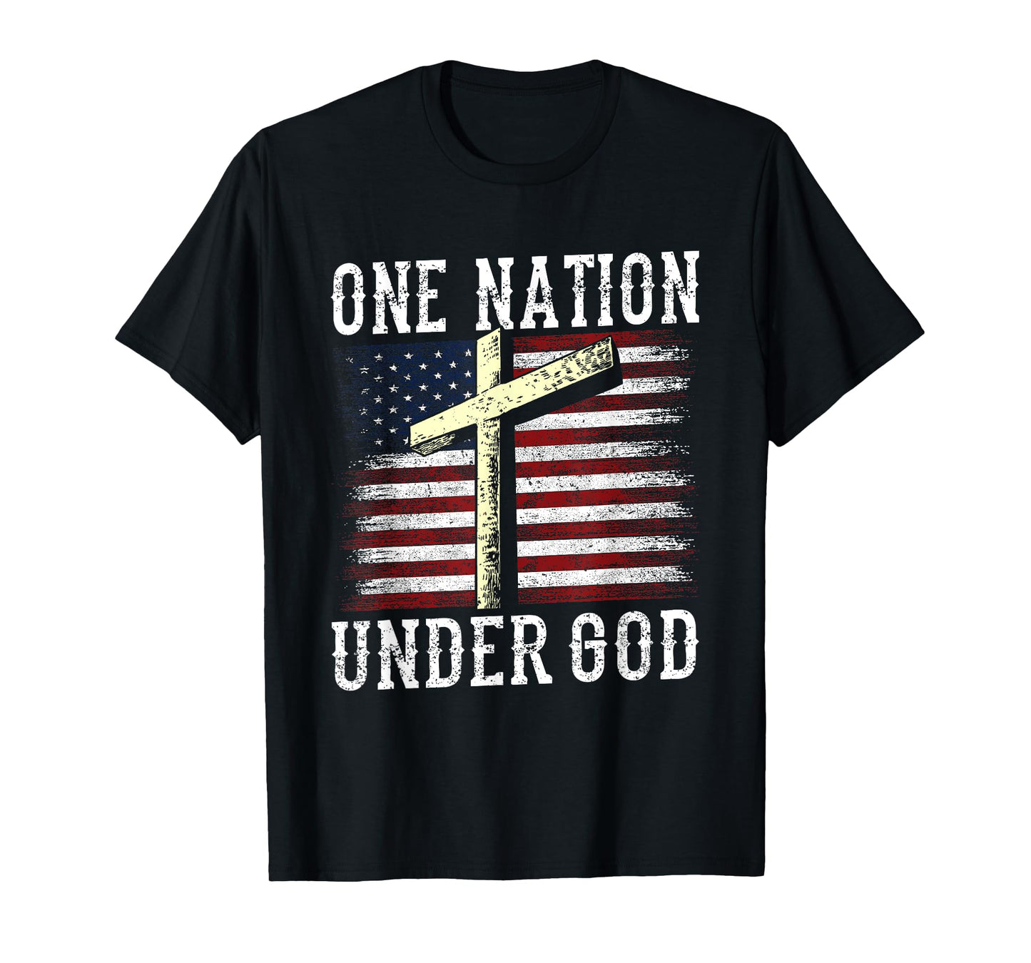 One Nation Under God America American Us Usa Patriotic Us T-Shirt